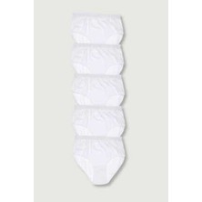 Tutku Kadın Gri 5'li Paket Ribana Bato Külot ELF568T0922CCM5 0922