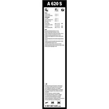 Bosch Aerotwin Silecek Seti - [600/475 mm] Skoda Octavia (2012 - 2021) [5e3] - A 620 S