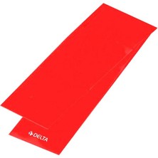Delta Pilates Bandı Orta Sert 120 x 7,5 Cm Egzersiz Direnç Lastiği (Uç Kısmı Açık)