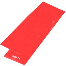 Delta Pilates Bandı Tam Sert 120 x 7,5 Cm Egzersiz Direnç Lastiği (Uç Kısmı Açık)