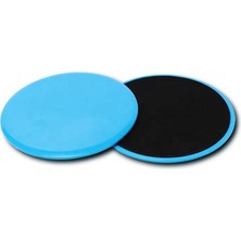 Gymo Core Slider Pilates Egzersiz Kayar Disk Mavi
