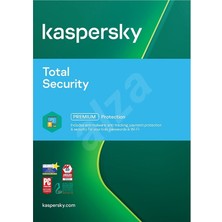 Kaspersky Total Security 2022/ 2023 1 Kullanıcı 1 Yıl Dijital Abonelik