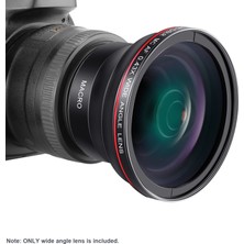 Neewer 58MM 0.43X Profesyonel Hd Geniş Açı Lens (Makro Kısmı) Canon Eos Rebel 77D T7I T6S T6I T6 T5I T5 T4I T3I T3 Sl1 1100D 700D 650D 600D 550D 300D 100D 60D 7d 70D (Yurt Dışından)