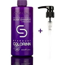 Colorinn Stardust Silver Mor Şampuan 500 ml