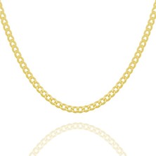 Takı Depo Gurmet Model Gümüş Zincir 60 Mikron Kalınlık