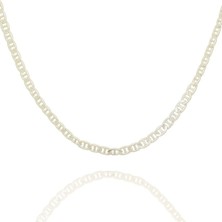 Takı Depo Barlı Forsa Model Gümüş Zincir 60 Mikron Kalınlık