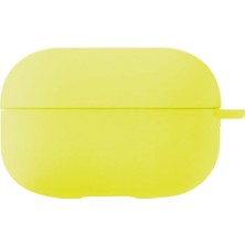 Microsonic Apple AirPods Pro Liquid Silicone Lansman Sarı