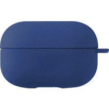 Microsonic Apple AirPods Pro Liquid Silicone Lansman Lacivert