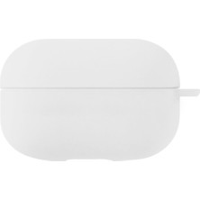 Microsonic Apple AirPods Pro Liquid Silicone Lansman Beyaz