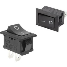 Alkatronik 2 Pin On Off Anahtar Switch Mini Buton 5A 220V Ac 10A 125V Kcd1