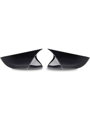 OMSA Renault Megane 2 Yarasa Batman Ayna Kapağı Piano Black 2002-2008 Arası