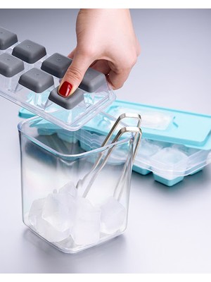 Gondol 12 Bölmeli Slikonluk Bas Parmak Buzluk