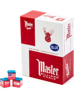 Eray Master 144 Lü Bilardo Tebeşiri Mavi