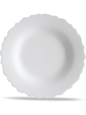 Refsan Lenger Tabak Rolyefli Kutulu  Seramik Bisküvi 18 cm