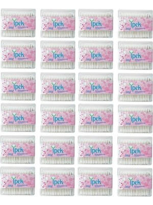 Ipek Kulak Çubuğu 200 Lü x 24 Adet