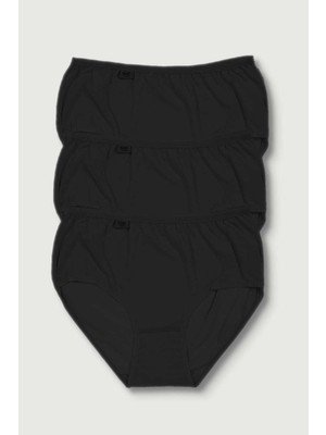 Tutku Kadın Karışık Renk 3'lü Paket  Likralı Bato Külot ELF568T0924CCM3