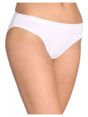 Tutku Kadın Gri 6'lı Paket Bikini Külot Tek Ebat