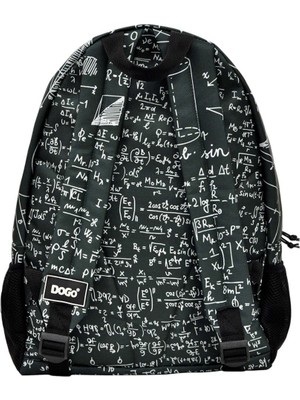 Dogo Math Effect / Tasarım Baskılı Vegan / Backpack Sirt Cantasi