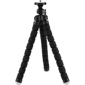 Sünger 3 Ayaklı Akrobatik Ahtapot Tripod 26 cm Siyah