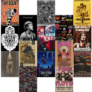 Rock Duvar Kağıdı SETİ-2-15LI