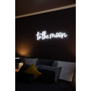 Honey Concept To The Moon Neon LED Duvar Yazısı Dekoratif Duvar Aydinlatmasi Gece Lambası
