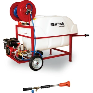 PM400-Y Pulverizatörü 400 Litre 22'lik Pompa (Makarna ve Tbc Tabanca Dahil Hortum Hariç)