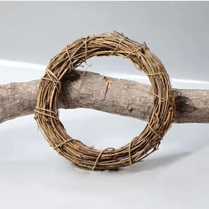 Ozan Tuhafiye Doğal Çalı Kapı Süsü Çelengi 15 cm