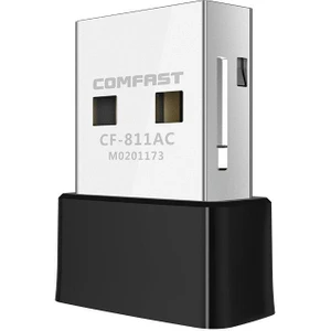 Comfast 650 Mbps USB Mini Wifi Adaptörü RTL811 5ghz Kablosuz Alıcı