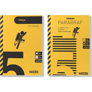 Hız Yayınları 5. Sınıf Türkçe Paragraf Soru Bankası Seti 2022 2 Kitap