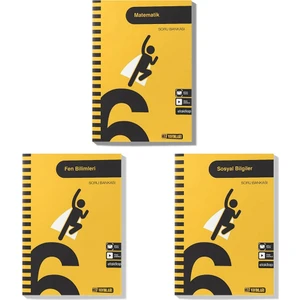 Hız Yayınları 6. Sınıf Matematik Fen Sosyal Bilgiler Soru Bankası Seti 2022 3 Kitap