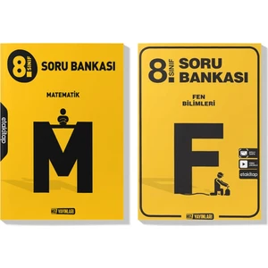 Hız Yayınları 2022 LGS Matematik Fen Bilimleri Soru Bankası Seti 2 Kitap