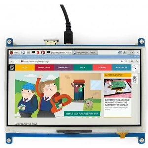 Waveshare 7 Inch HDMI Rezistif Dokunmatik LCD - 1024X600