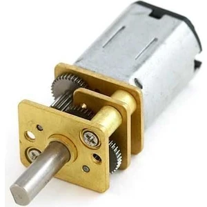 12V 12MM 2000 Rpm Redüktörlü Mikro Dc Motor