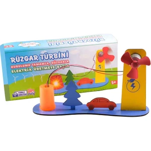 Bilim Parkı Kendin Yap Rüzgar Türbini Seti