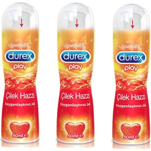 Çilek Aromalı  50 ml X3 Adet