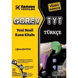 Armada Yayınları Tyt Görev Türkçe Yeni Nesil Konu Kitabı - Çiğdem Şentürk