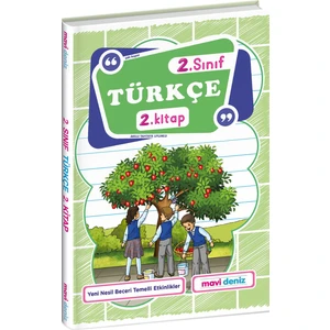 Mavi Deniz Yayınları 2. Sınıf Türkçe 2. Kitap Yeni 2022