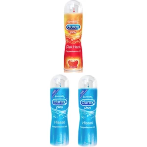 Çilek Aromalı  50 ml +Durex Play Su Bazlı  50 ml X2 Adet