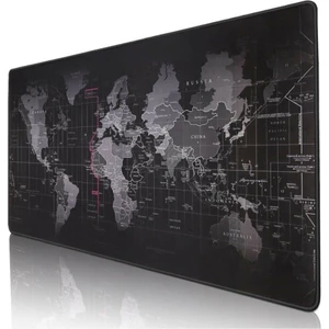 Dünya Haritalı 90X40 cm Mouse Pad