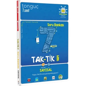 Tonguç Akademi 7. Sınıf Taktikli Sayısal Soru Bankası