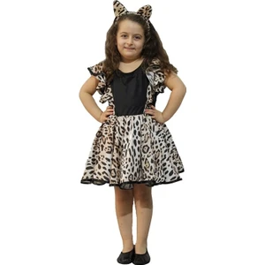 Leopar Kostümü Kız