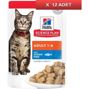 Tunder Chunks In Gravy Okyanus Balıklı Kedi Konservesi 85 gr (12 Adet)