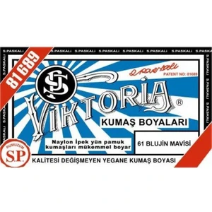 Viktoria Kumaş Boyası 61 Blujin Mavi