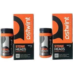 Pudra Wax 20ML Turuncu Saç Pudrası Stone Heads No:5 x 2 Ad