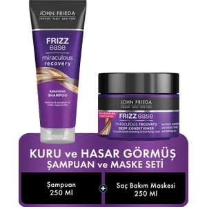 John Frieda Kuru Saçlara Özel Bakım Seti