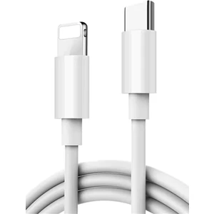 Iphone 7 8 Plus x 11 12 Pro Uyumlu Type-C Lightning Şarj Aleti Cihazı Kablosu Usb-C Hızlı Şarj Kablo