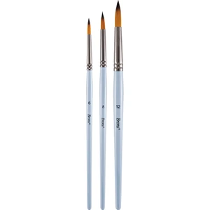 Sentetik Yuvarlak Fırça Seti 3 Parça N:BR-2206 Set 7