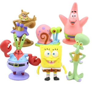 Zppld 6 Adet Sünger Bob Figürü (Yurt Dışından)