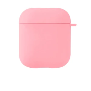 Apple AirPods 1. Nesil / 2. Nesil Liquid Silicone Lansman Pembe