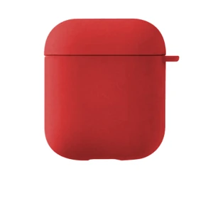 Apple AirPods 1. Nesil / 2. Nesil Liquid Silicone Lansman Kırmızı